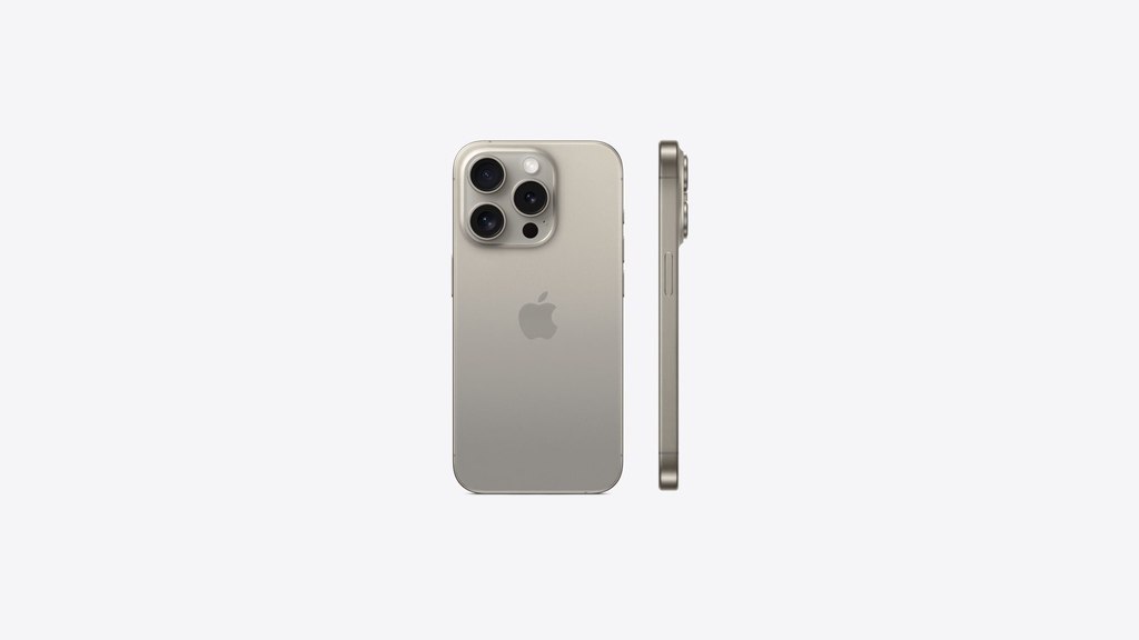 Apple iPhone 15 Pro Natural Titanium 128GB/8GB — Smartfonlar, Bakı (2)