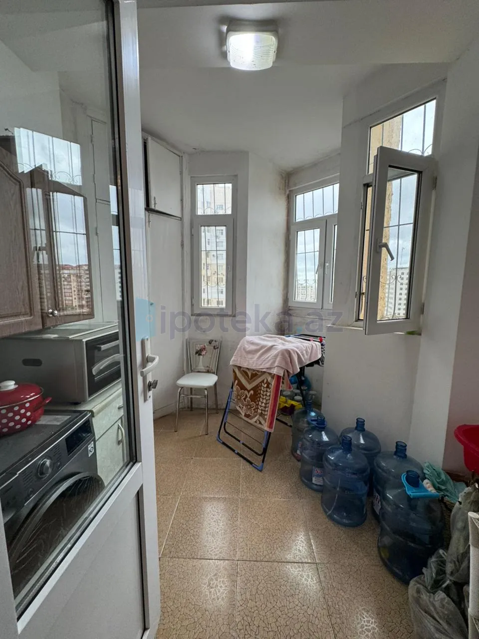 Satılır: 3 Otaq, Köhnə tikili, Binəqədi r., 9-cu mkr q., 90.00 m² — Mənzil, Bakı (10)