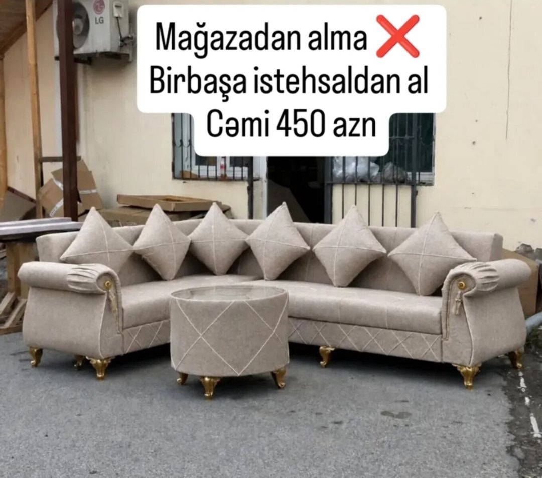 Künc divan — Matraslar, Bakı