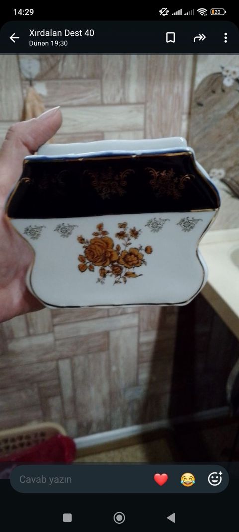 5 ve 10 manata çoxu tezədi qiymet ve ölçü haqqında vp aktivdir oxu yaz — Dining tableware