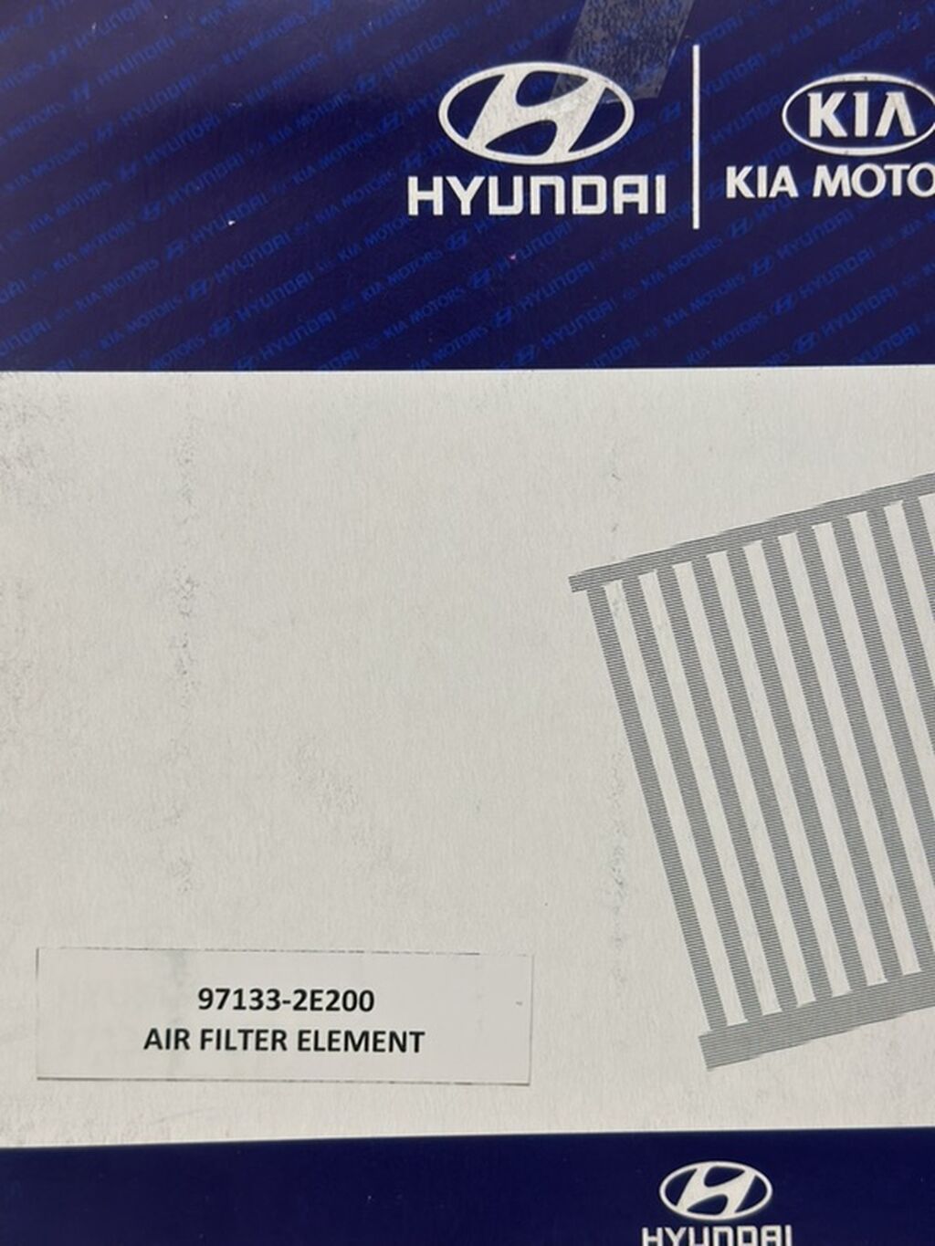 Hyundai Air Filter, Orijinal — Avtomobil filtərləri, Bakı