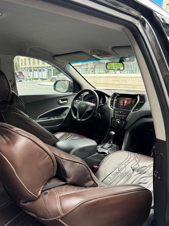 Hyundai Santa Fe, 2.4 L, 2015 il, 220 000 km — Avtomobillər, Bakı (10)