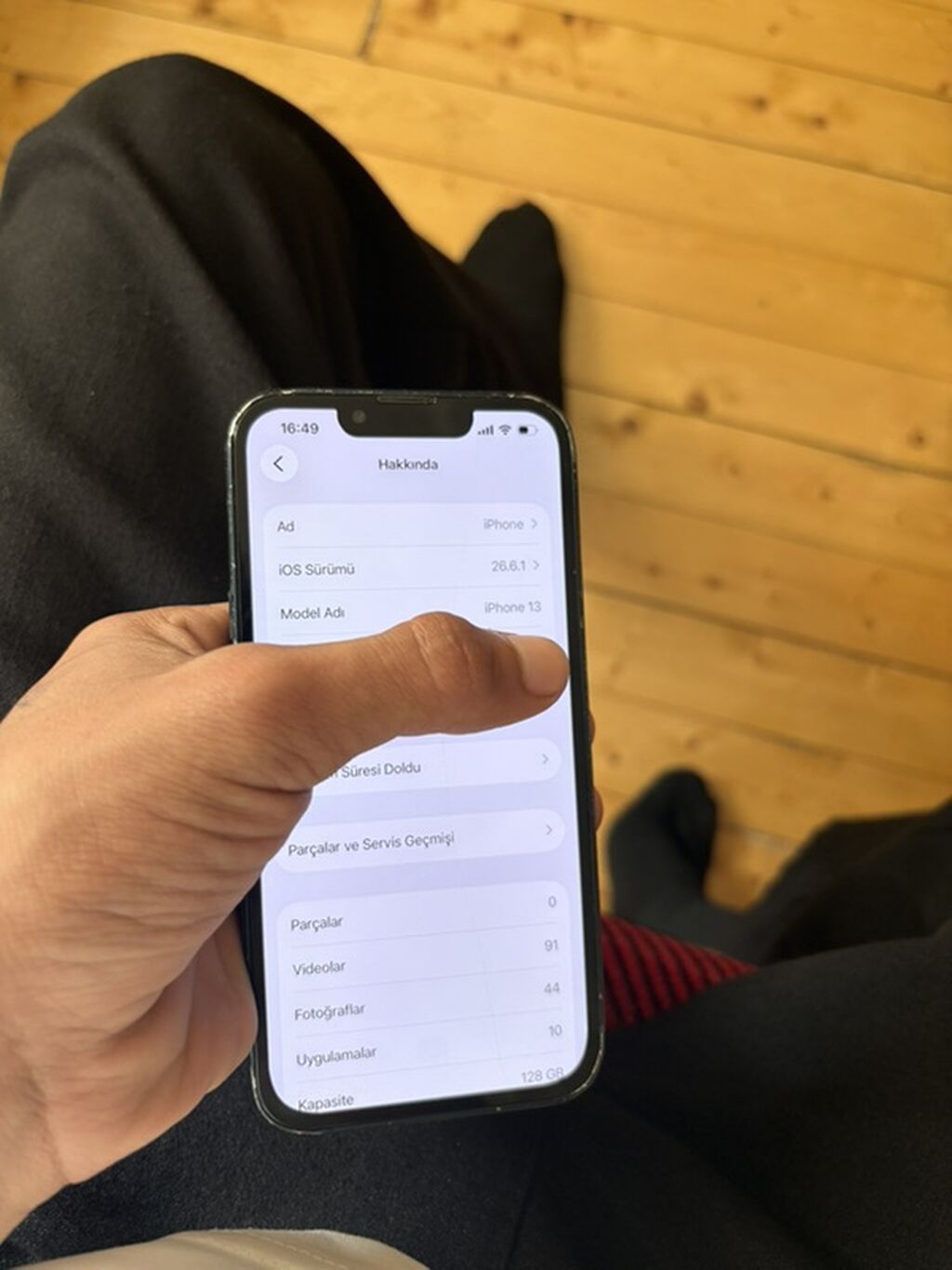 IPhone 13, 128 GB, Qara, Face ID — Apple iPhone, Digah (4)