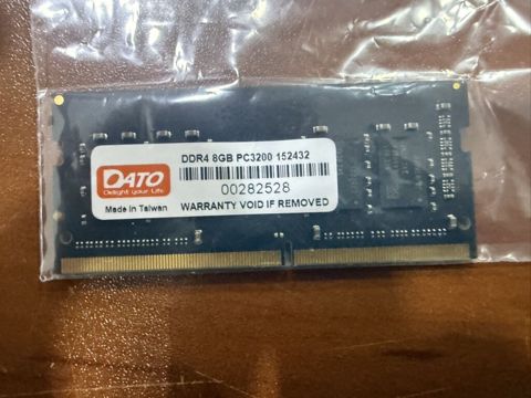 Dato DDR4 8GB PC3200 So-dımm laptop RAM - Yaddaş tipi: DDR4 - Tutum — Bakı