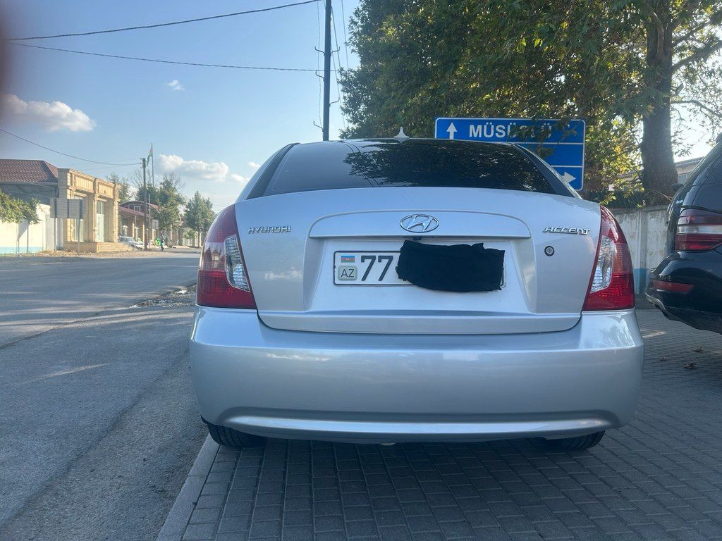 Hyundai Accent, 1.4 L, 2007 il, 187 000 km — Avtomobillər, Göyçay (3)