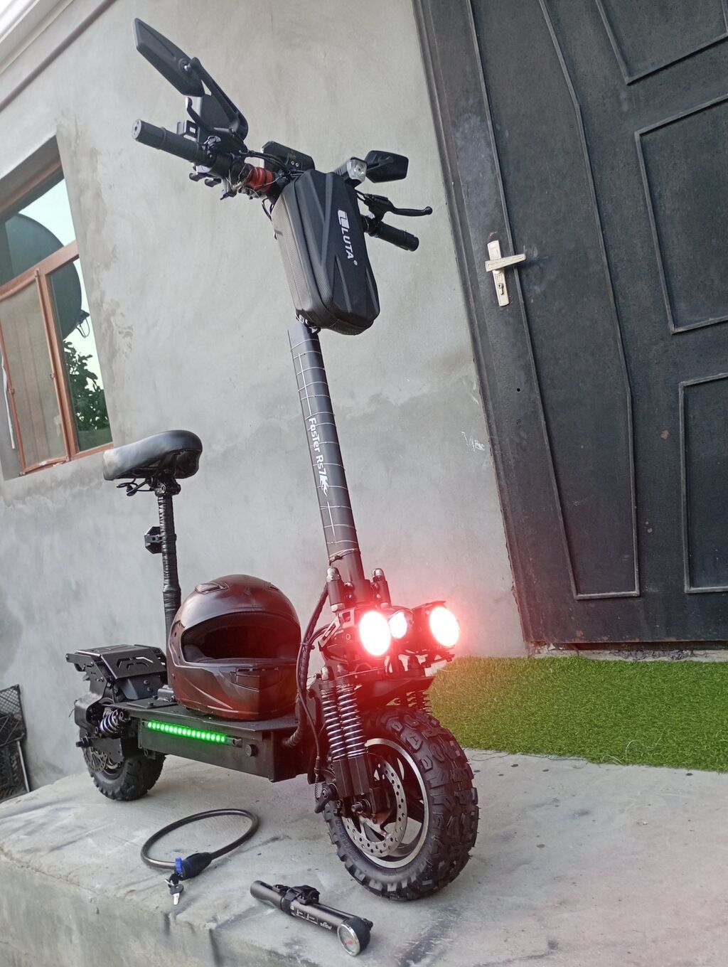 FasTer skuter Rs7 Elektrik skuter – off-road tipli, güclü — Skuterlər, Digah (4)