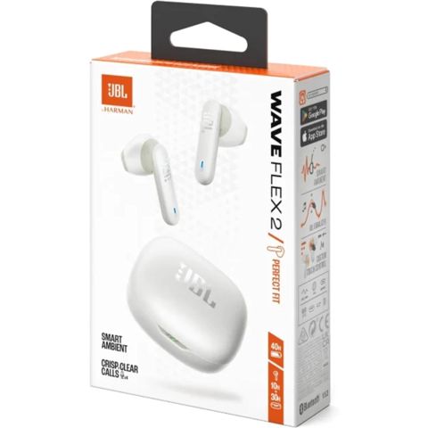 JBL Wave Flex 2 White — Bakı
