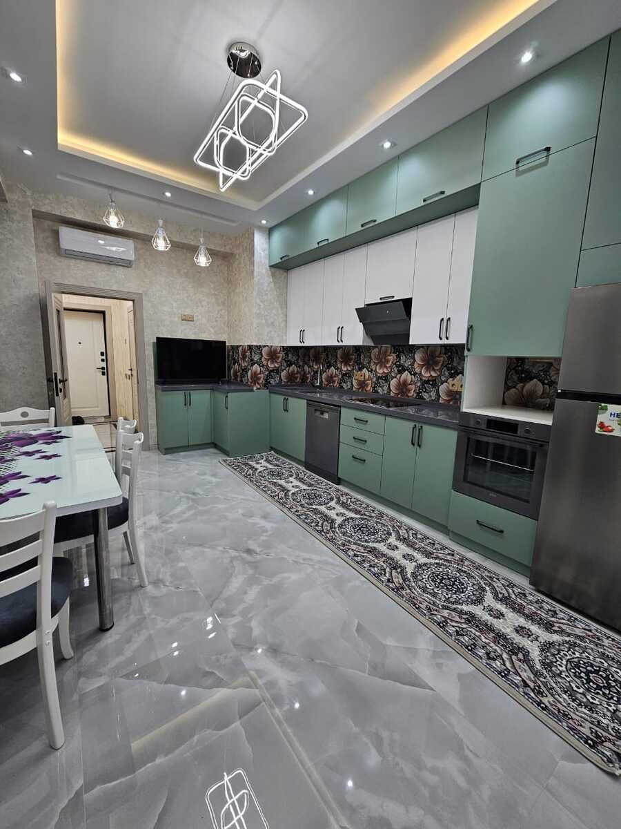İcarəyə verilir 3 otaqlı yeni tikili 135 m² — Mənzil, Bakı (10)