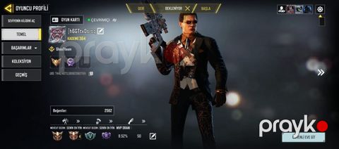 Call of Duty: Mobile hesabı – yüksək səviyyəli, zəngin kolleksiya