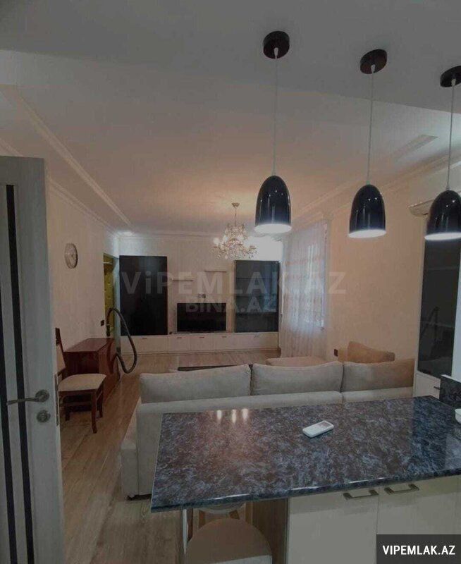 Nərimanov rayonunda 2 otaqlı Yeni tikili Kirayə verilir, 70 m² — Mənzil, Bakı (2)