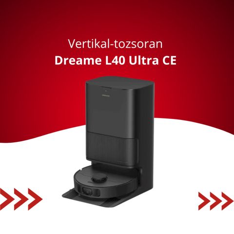 Robot-tozsoran Dreame L40 Ultra CE Qara — Bakı