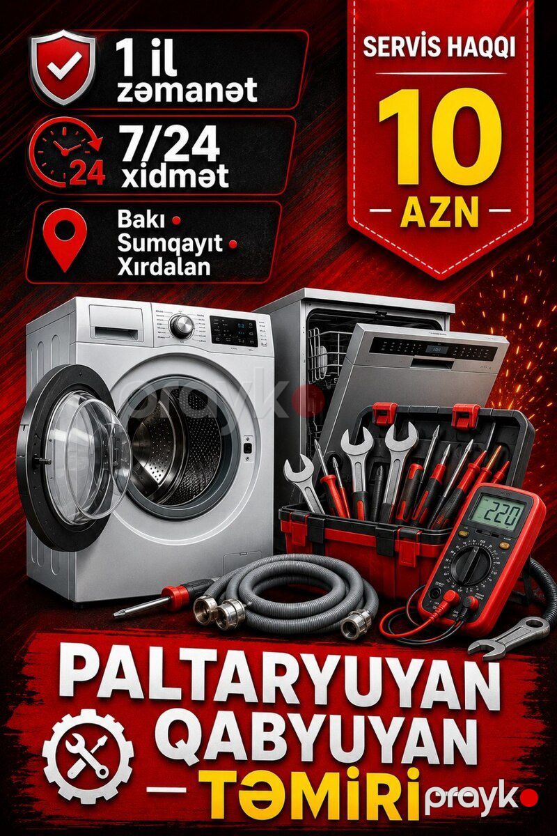 Paltaryuyan təmiri və quraşdırılması — Aparatların təmiri və quraşdırılması, Bakı (4)