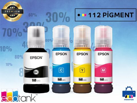 Epson EcoTank Premium 112 Pigment Boya — Bakı