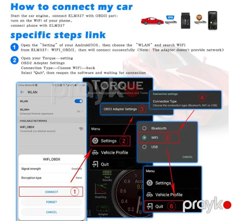 Diaqnostika cihazı "OBD2 Wıfı" — Ehtiyat hissələri və aksesuarlar, Bakı (10)