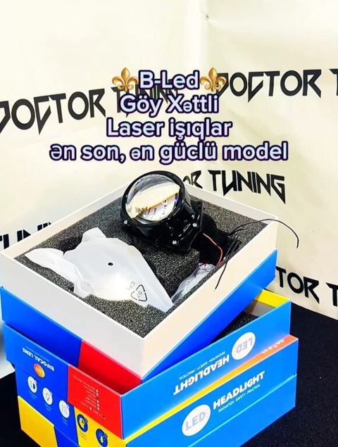 LED işıqlar — Bakı
