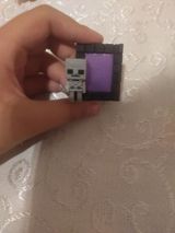 Minecraft temalı mini fiqur dəsti – skelet və Nether portalı — Ulviyya Ulka — Oyuncaq fiqurlar