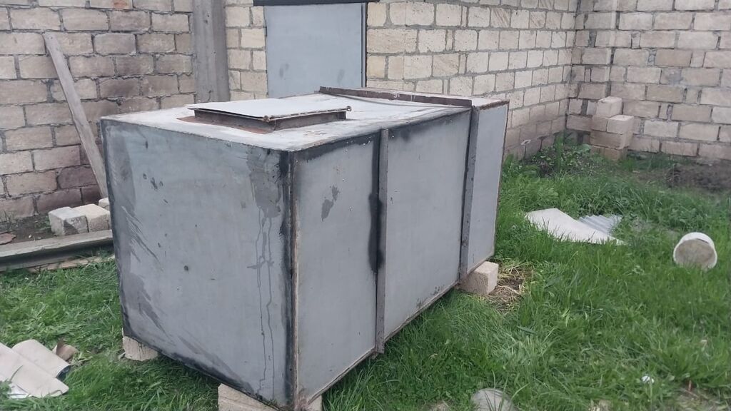 Metal nerjle qarışıg/su çəni - Material: qalın poladdan qaynaqla — Su çənləri, kanisterləri, bochkalar, Quba (3)