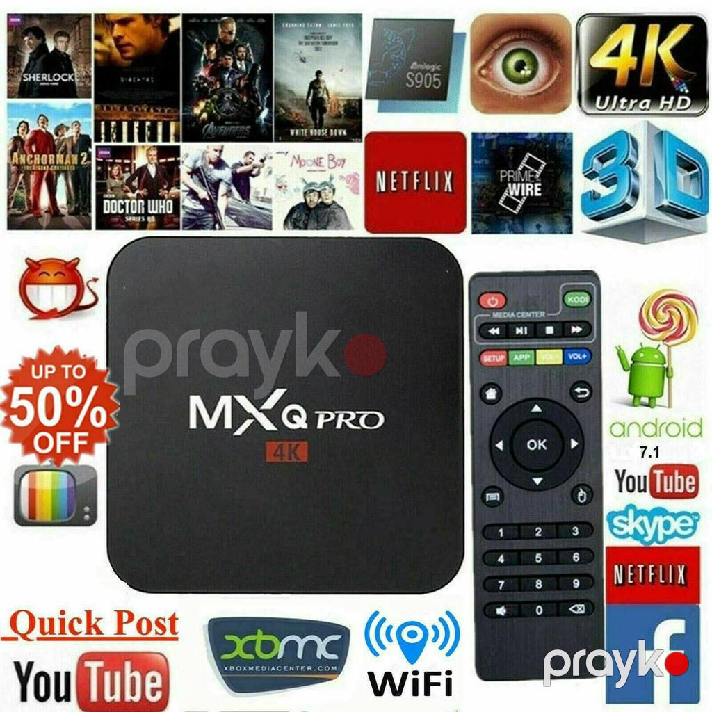 TV Box MXQPro 4K (Best Buy) — TV və Video, Bakı (2)
