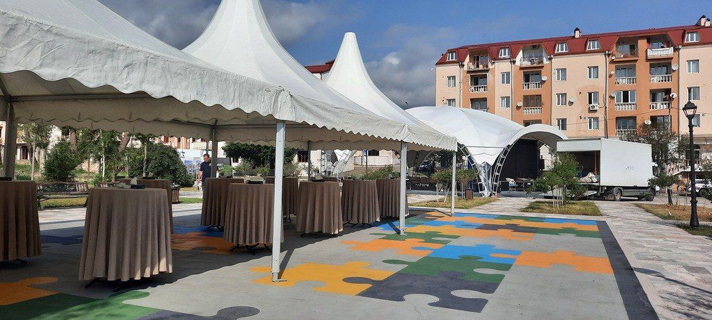 Tədbir çadırları — Avadanlıq icarəsi, Bakı (10)