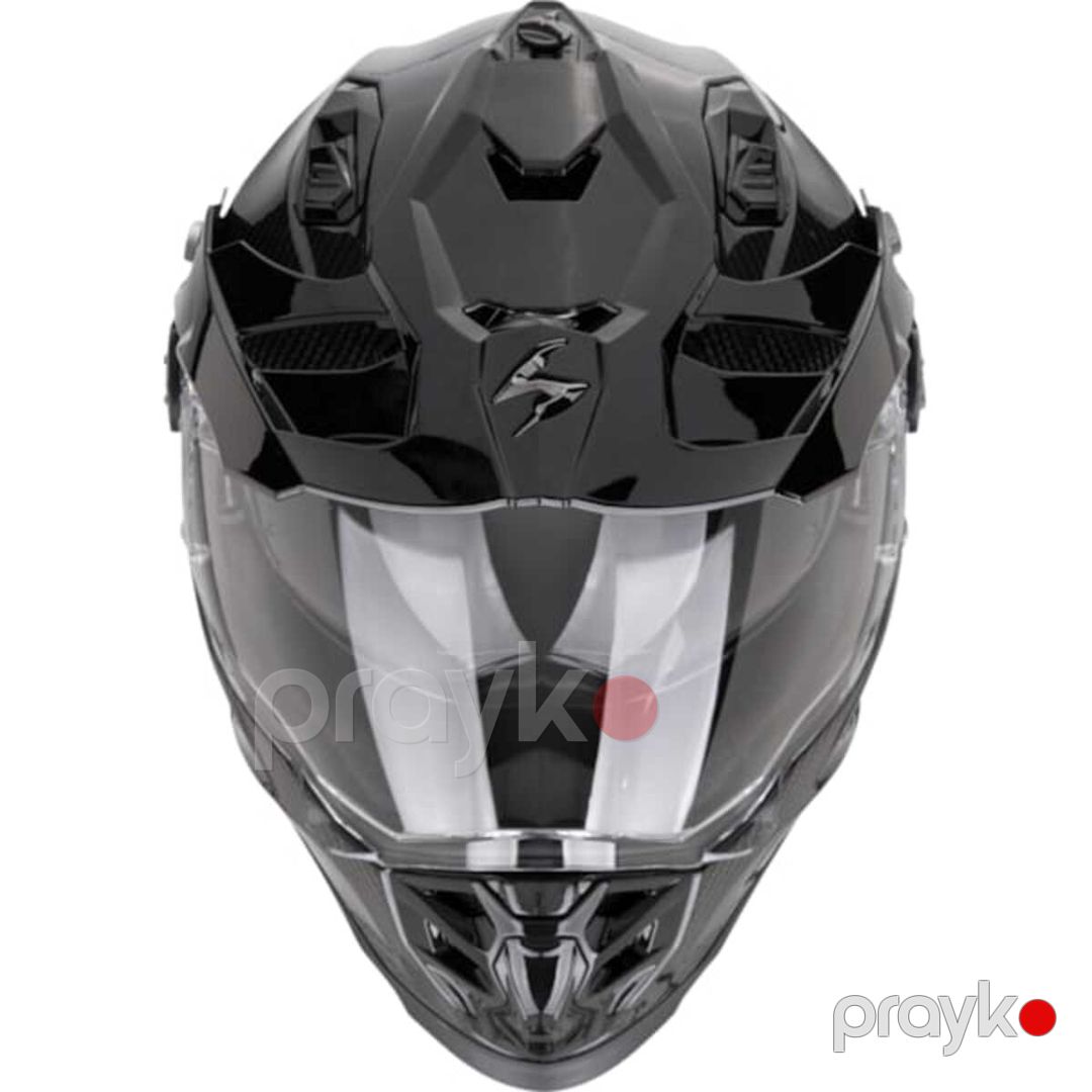 Dəbilqə scorpion ADF 9000 Carbon AIR Solıd Black — Ehtiyat hissələri və aksesuarlar, Bakı (3)