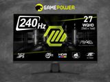 Monitor "msı mag 240Hz 274QF X24 2K wqhd, ıps" — GamePower — Computers & Laptops