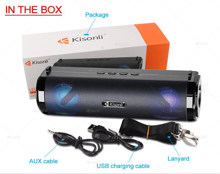 Bluetooth dinamik "Kisonli LED-902" — Elektronika, Bakı (12)