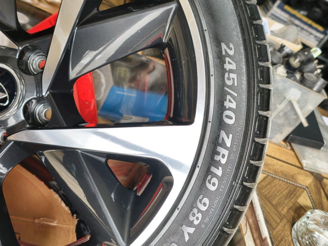 Hyundai Sonata Sel Plus təkərləri R19 — Ehtiyat hissələri və aksesuarlar, Bakı (8)