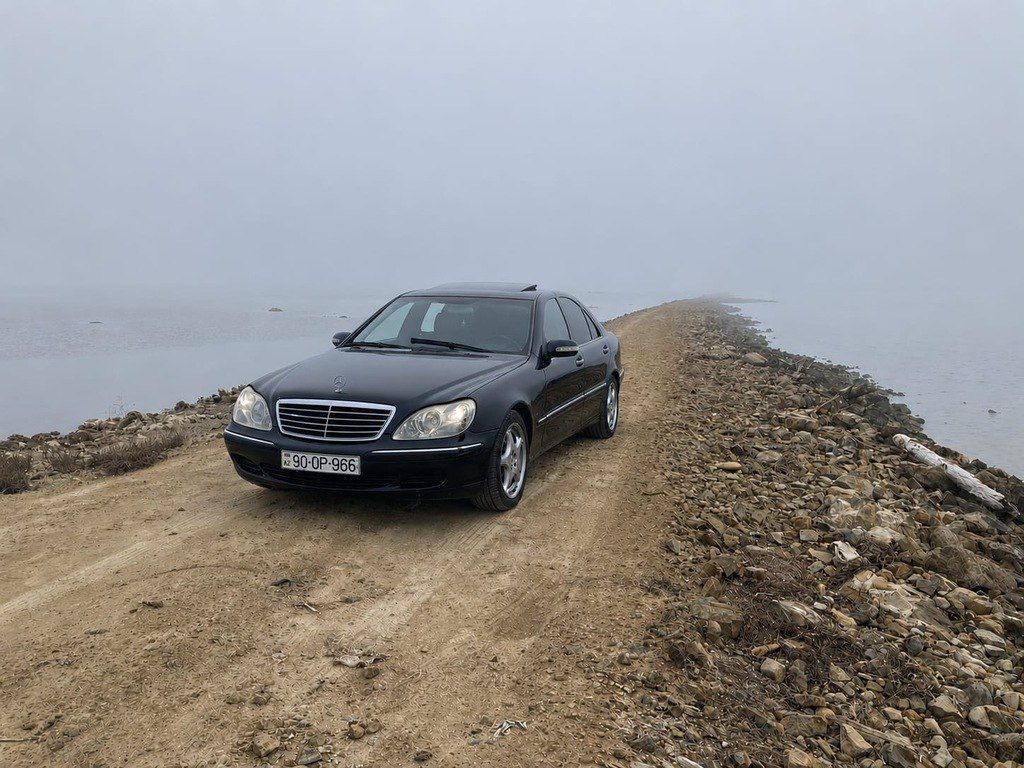Mercedes S 350, 3.7 L, 2002 il, 388 238 km — Avtomobillər, Bakı (4)
