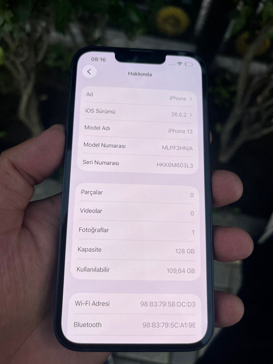 Apple iPhone 13 Midnight 128GB/4GB — Smartfonlar, Bakı (2)
