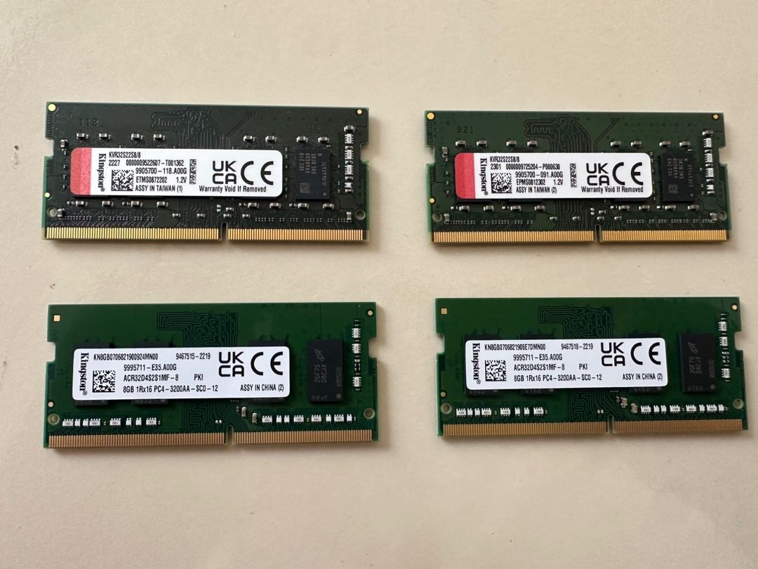 Operativ yaddaş RAM DDR4 16GB 3200Mhz — Elektronika, Bakı (11)