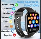Yeni, Smart saat, Smart, Sensor ekran, rəng - Qara — Smart Watches