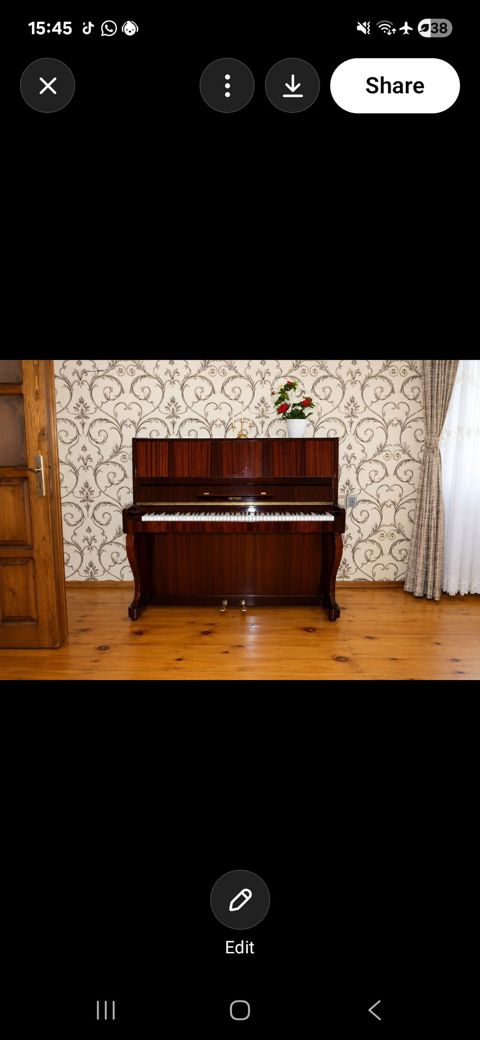 Upright piano – klassik dizayn - Marka/model: Oktava (upright) — Şamaxı