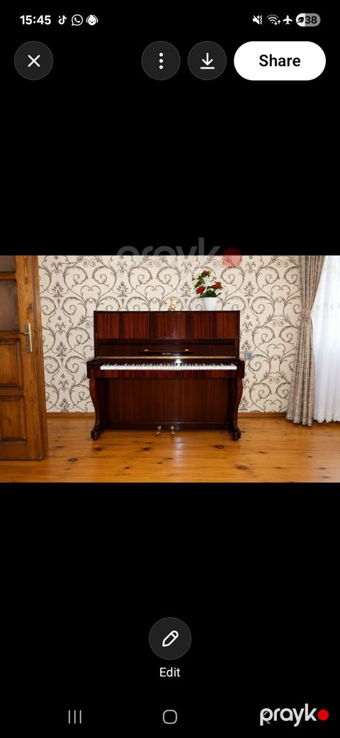 Upright piano – klassik dizayn - Marka/model: Oktava (upright) — Şamaxı