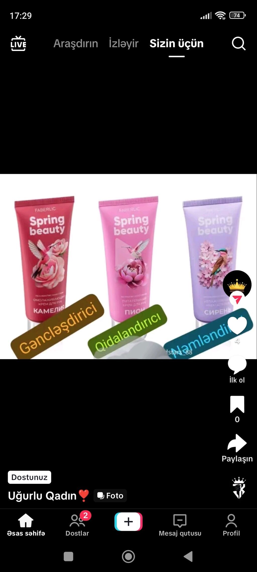Faberlic məhsulları – gündəlik baxım və ətir sevənlər üçün seçilmiş — Kosmetik və parfüm dəstləri, Bakı (8)