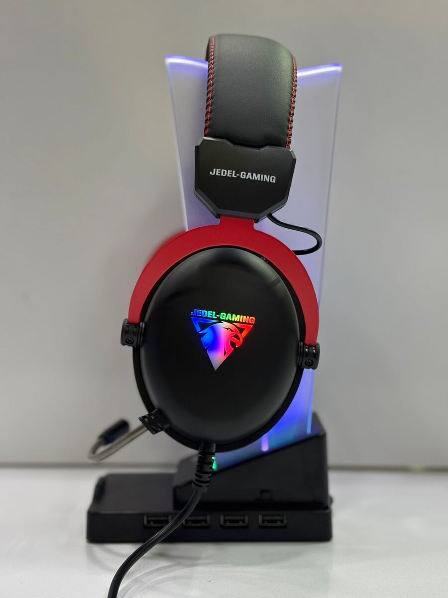Qulaqlıq "Jedel GH581 USB 7.1 Surround RGB Gaming Headset" — Elektronika, Bakı (8)