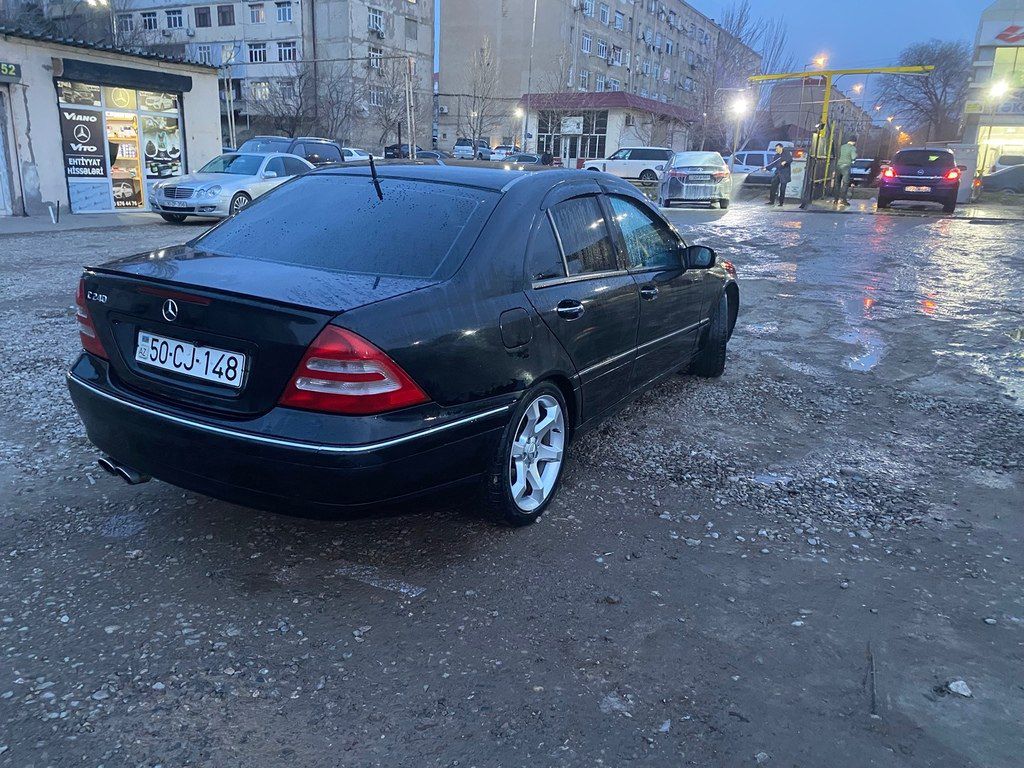Mercedes C 240, 2.6 L, 2002 il, 286 000 km — Avtomobillər, Sumqayıt (6)