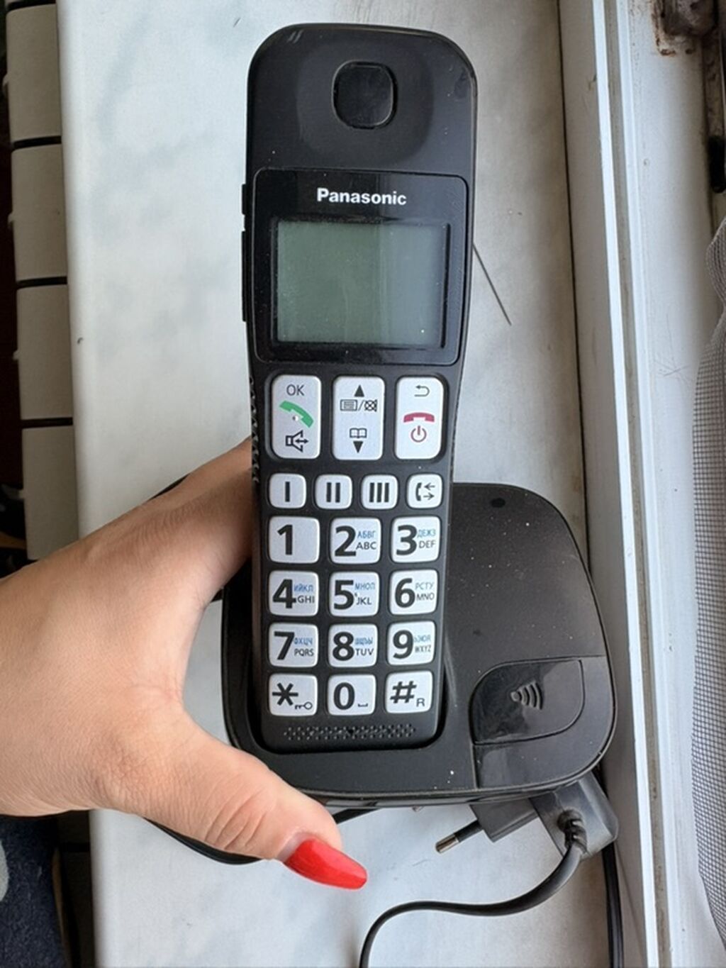 Stasionar telefon Panasonic, Simsiz, İşlənmiş — Kabel və radio telefonları, Xırdalan