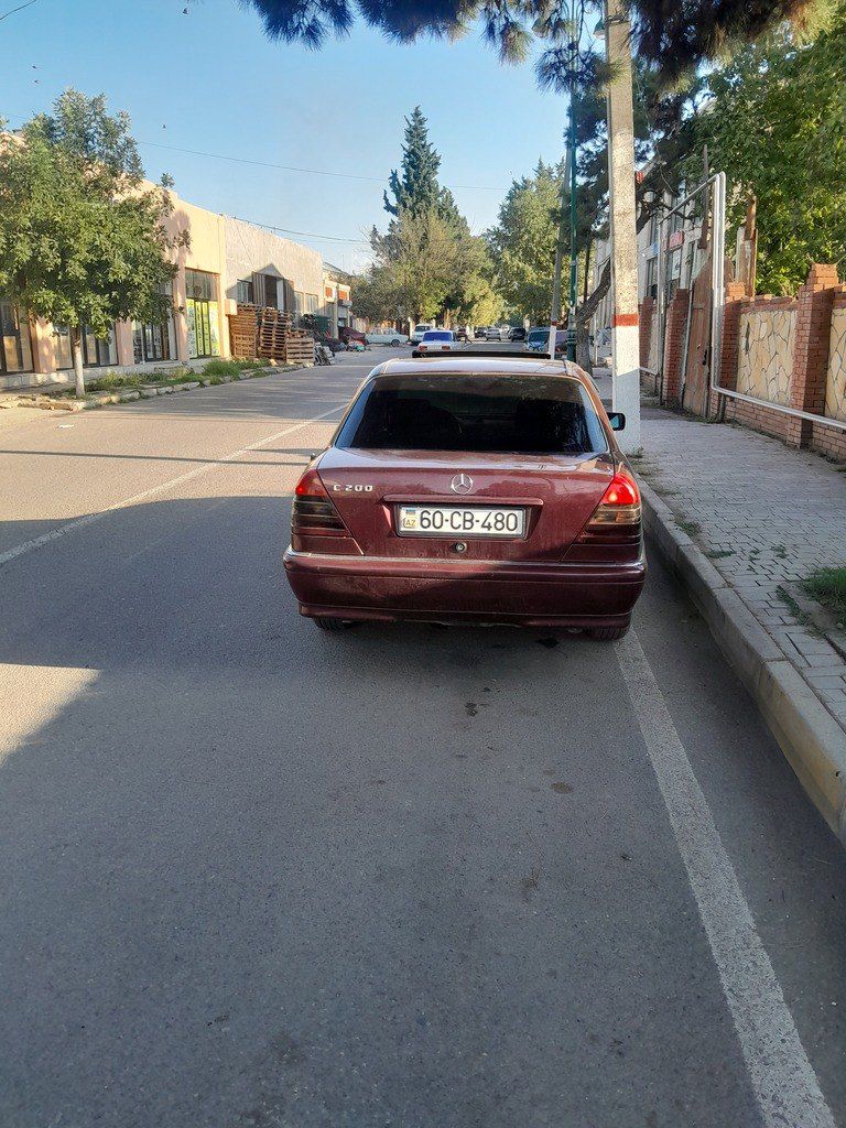 Mercedes C 200, 2.0 L, 1996 il, 277 000 km — Avtomobillər, Ağstafa (2)