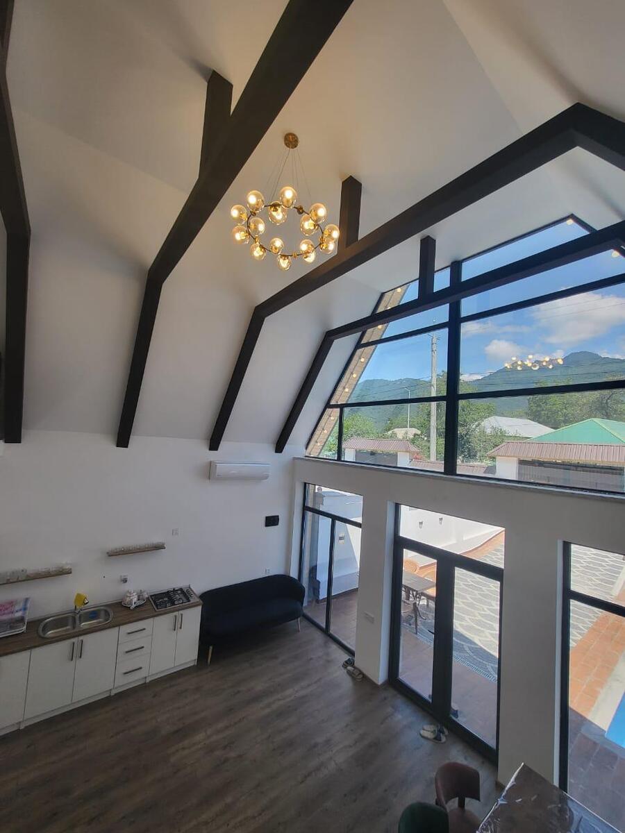 İcarəyə verilir 4 otaqlı həyət evi/bağ evi 200 m² — Ev, villa, Qəbələ (4)
