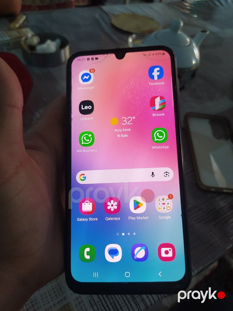 Samsung Galaxy A24 4G Dark Red 128GB/6GB — Samsung, Bakı (4)