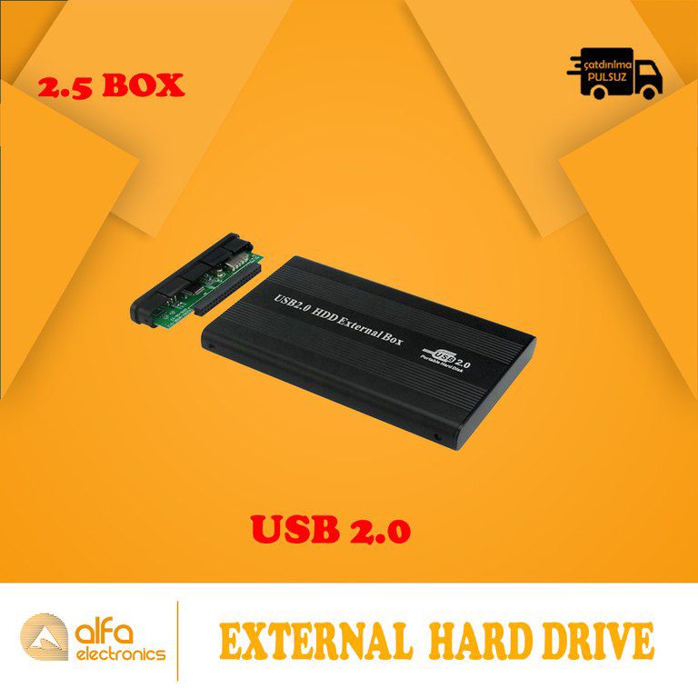 Sərt disk qabı (USB HDD Box) — Kompüterlər və noutbuklar, Bakı (4)