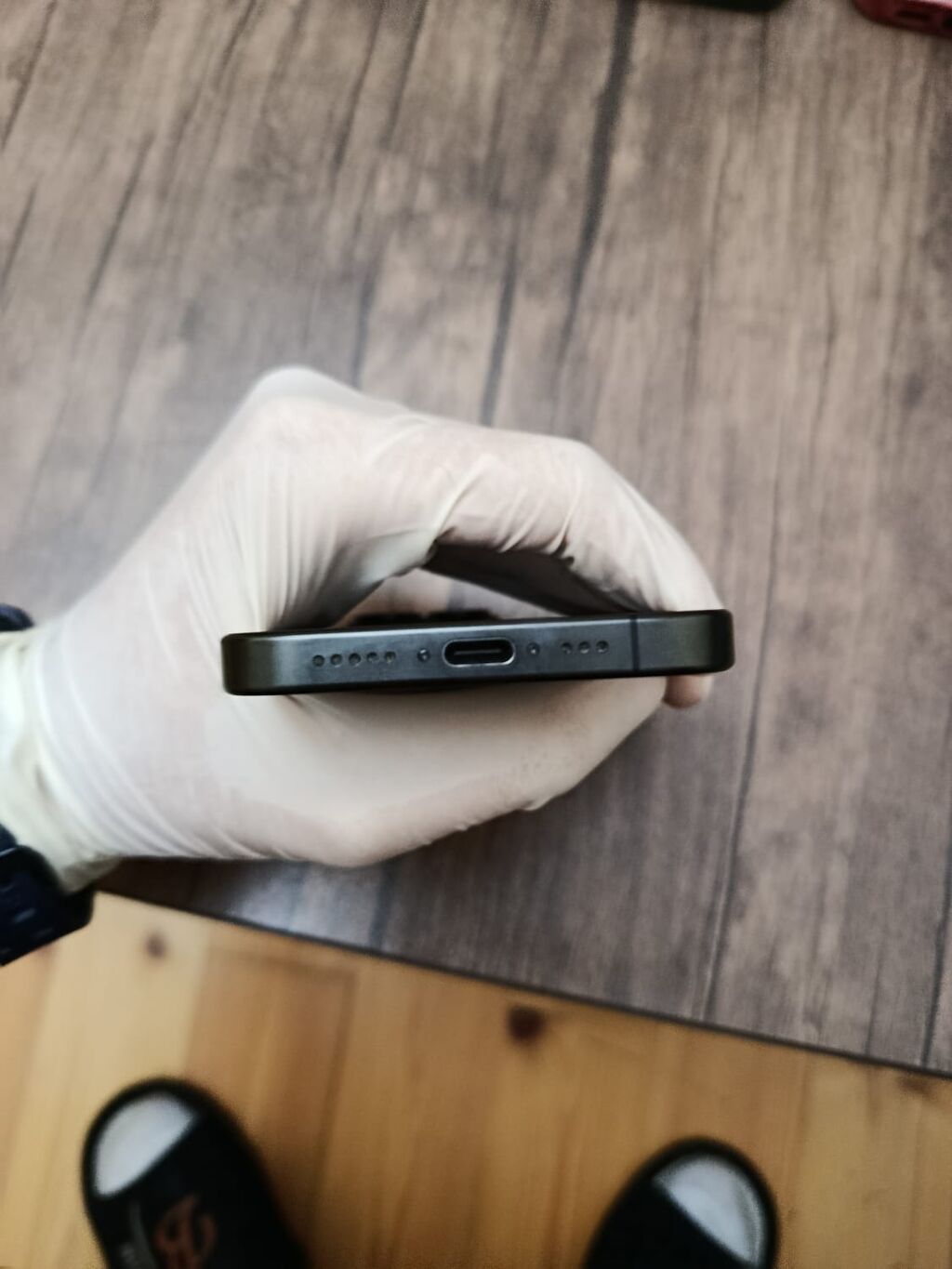 IPhone 15 Pro, 128 GB, Black Titanium, Face ID — Apple iPhone, Bakı (4)
