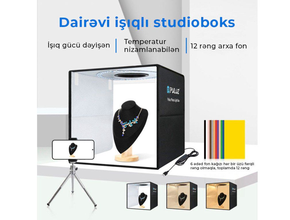 Məhsul çəkilişi üçün "Lightbox" — Foto və video texnikası, Bakı (7)