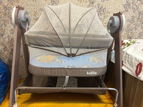 Kidilo beşik-sallaq - Elektriklə işləyən avtomatik yellənmə — Masazır