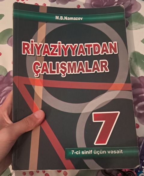 Riyaziyyatdan çalışmalar 7-ci sinif M.B.Namazov — Bakı