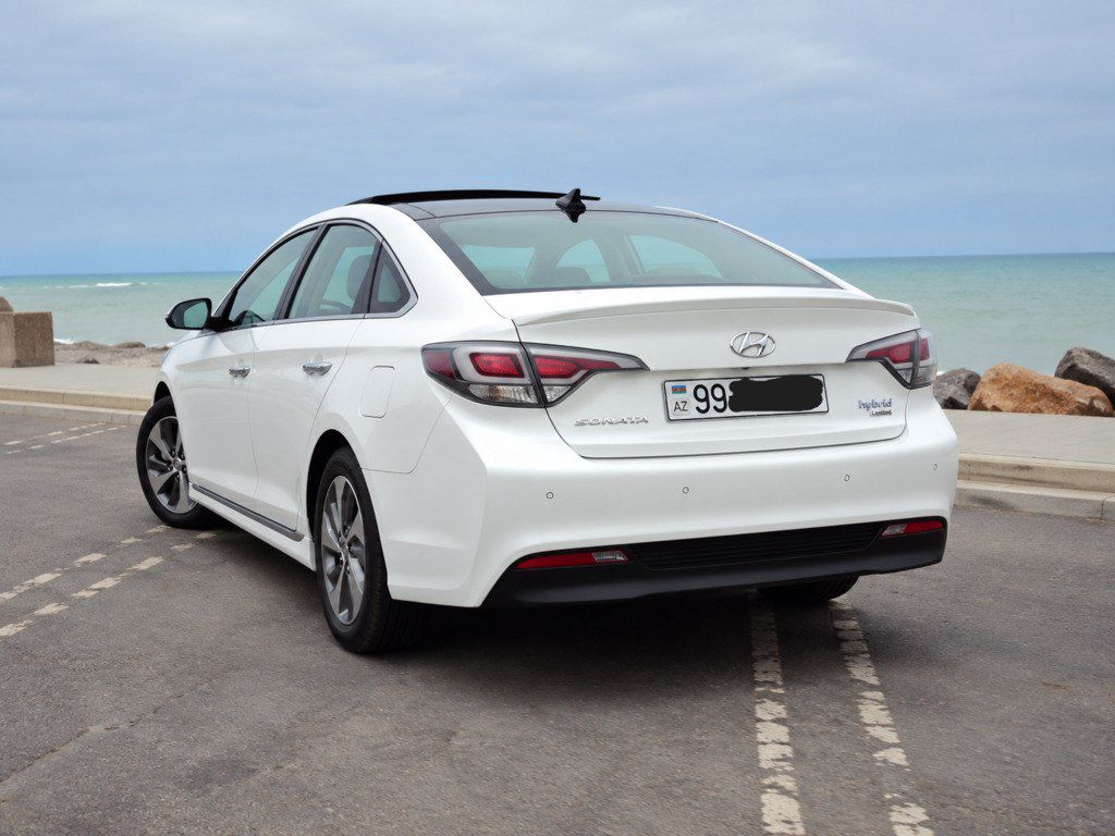 Hyundai Sonata, 2.0 L, 9.8 kWh, 2016 il, 182 955 km — Avtomobillər, Bakı (5)