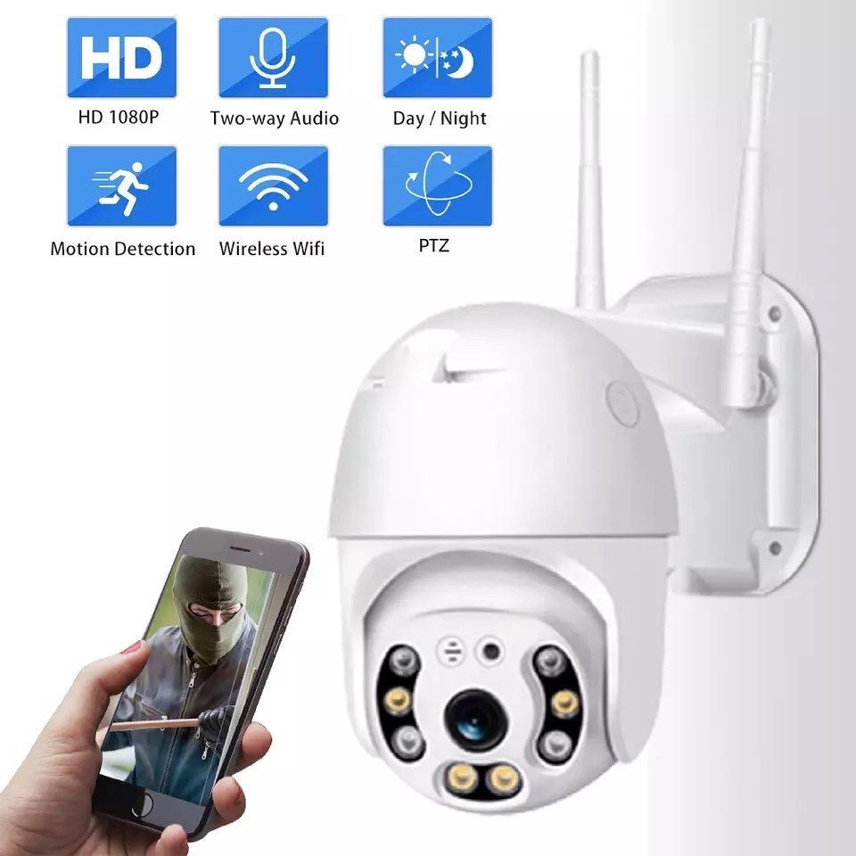 Kamera İP 2MP-1080HD Wıfı — Təhlükəsizlik sistemləri, Bakı (4)