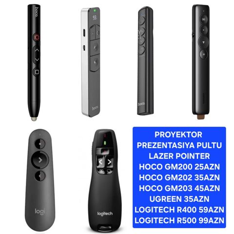 Lazer pointer "Logitech Baseus" — Bakı