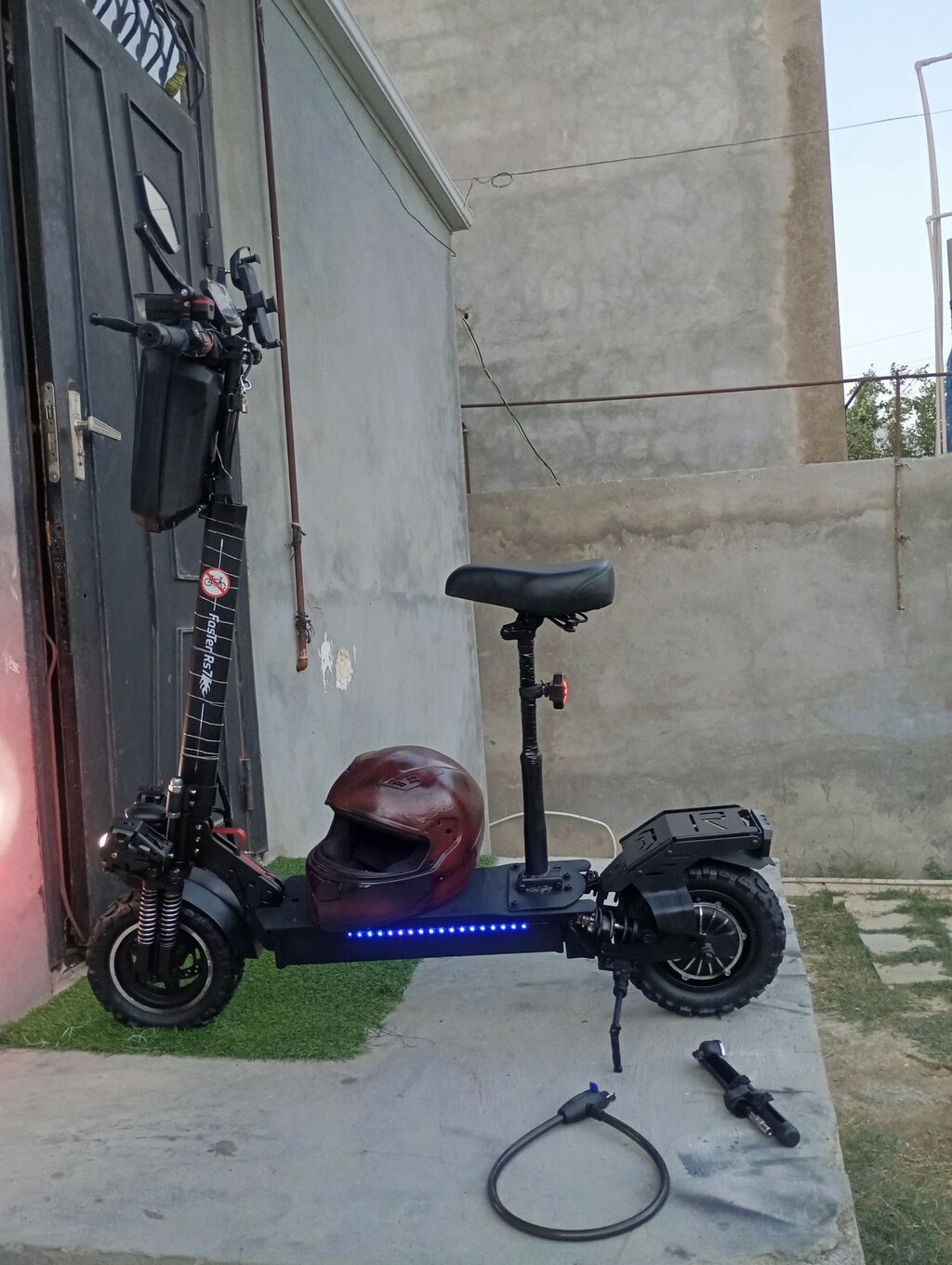 FasTer skuter Rs7 Elektrik skuter – off-road tipli, güclü — Skuterlər, Digah (7)