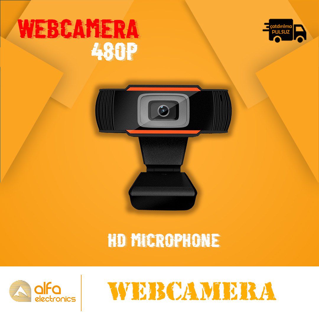 "Web Camera Full Hd + Mikrofon (Webcam)" — Periferik cihazlar, Bakı (2)